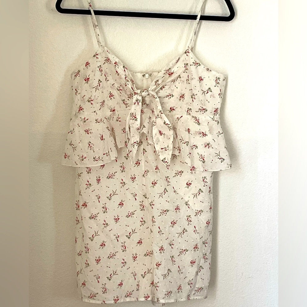 Franco White Cotton Romper Large - Picture 1 of 8